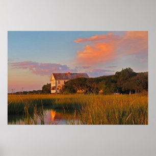 Pawleys Island Marsh Photo Poster