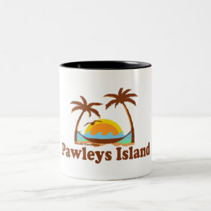 Pawleys Island. Two-Tone Coffee Mug