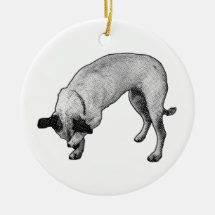 Pawlight Holiday Charm Ceramic Ornament
