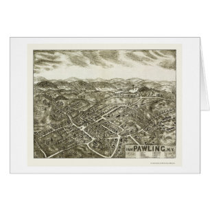 Pawling, NY Panoramic Map - 1909