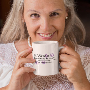 Pawma - Customizable Definition - Doggie Grandma Coffee Mug