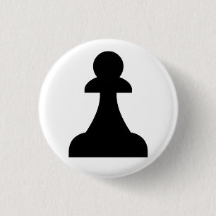 Pawn 1 Inch Round Button