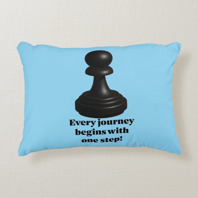 Pawn Accent Pillow (Front)