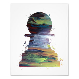 Pawn - Chess - Art Photo Print