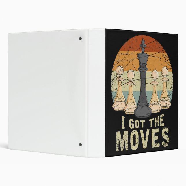 Pawn King Chess Figure Chessmen Gift Chess Binder (Background)