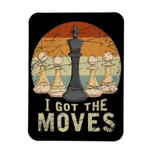 Pawn King Chess Figure Chessmen Gift Chess Magnet