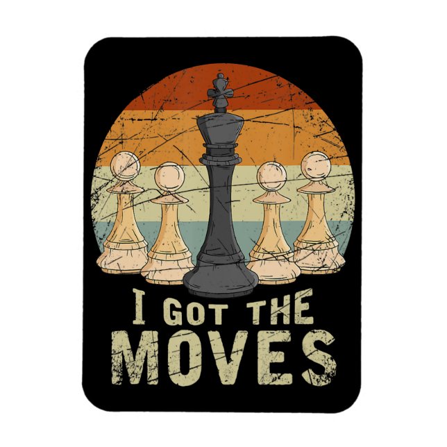 Pawn King Chess Figure Chessmen Gift Chess Magnet (Vertical)