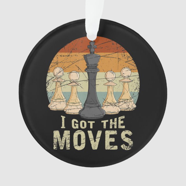 Pawn King Chess Figure Chessmen Gift Chess Ornament (Front)