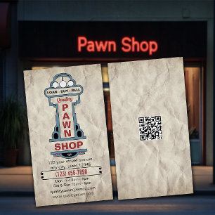 Pawn Shop Business Card
