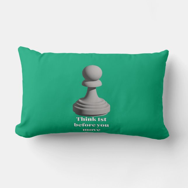 Pawn_Think_1st Lumbar Pillow (Front)