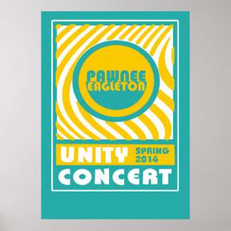 PAWNEE EAGLETON UNITY CONCERT POSTER
