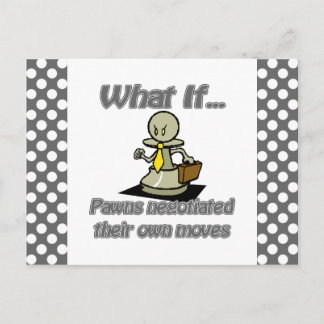 Pawns Postcard