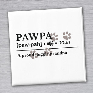 Pawpa Customized Dog Lover Magnet