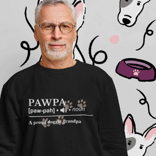 Pawpa Customized Dog Lover Sweatshirt