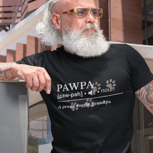 Pawpa Customized Dog Lover T-Shirt