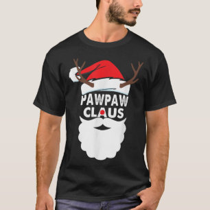 Pawpaw Claus  Christmas Pajama Family Matching Xma T-Shirt