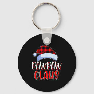 Pawpaw Claus Santa Family Matching Christmas Pajam Keychain