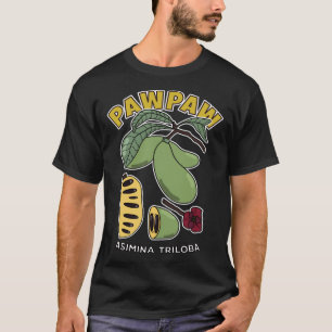 Pawpaw Fruit Tree Asimina Triloba T-Shirt