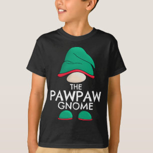Pawpaw Gnome Matching Family Christmas Pajama Outf T-Shirt