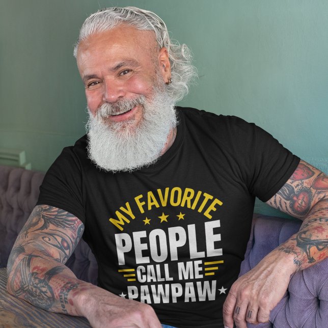 PawPaw Grandpa Father's Day Funny Gift T-Shirt (Creator Uploaded)