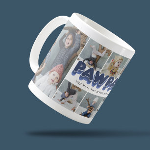 Pawpaw Homme Mythe Légende Photo Collage Café Mug