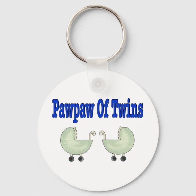 Pawpaw of TWINS Keychain (Front)