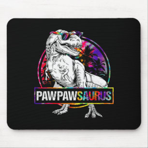 Pawpawsaurus Dinosaur Pawpaw Saurus Family Matchin Mouse Pad