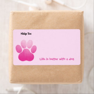 Pawprint coquelicot / Rose sur rose / La vie est m