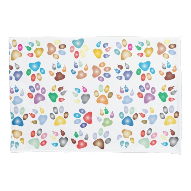 Pawprint Pillowcase (Front)