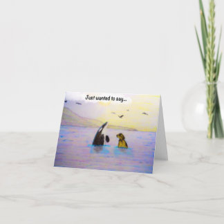 Pawprints Thank You! Thank You Card