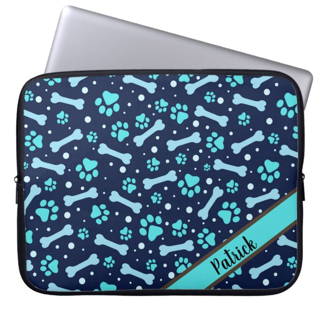Paws and Bones Electronics Bag (Front)