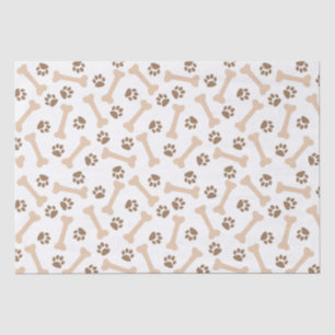 Paws and Bones Wrapping Paper