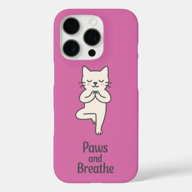 Paws and Breathe Case-Mate iPhone Case (Back)