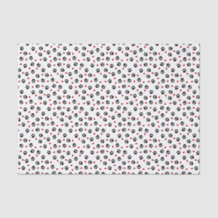Paws and Hearts Tissue Paper