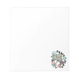 Paws and Play – Adorable Cat Illustration Notepad