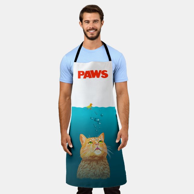 Paws!  apron (Worn)