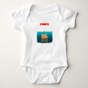 Paws!  baby bodysuit