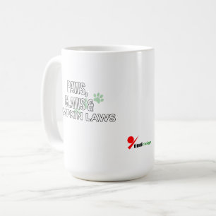 Paws, Claws & Pumpkin Laws – Funny Halloween  Coffee Mug