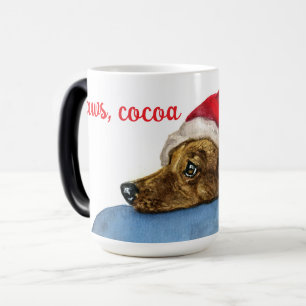 Paws, cocoa and joy! magic mug