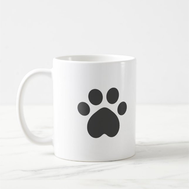 Paws Coffee Mug (Left)