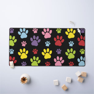 Paws Colorés, Motif Paw, Empreintes de pattes, Paw