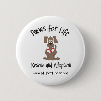 Paws for Life button
