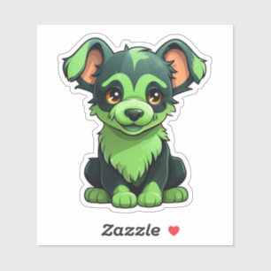 Paws in Action: Energy Dog Stickers for Adventu