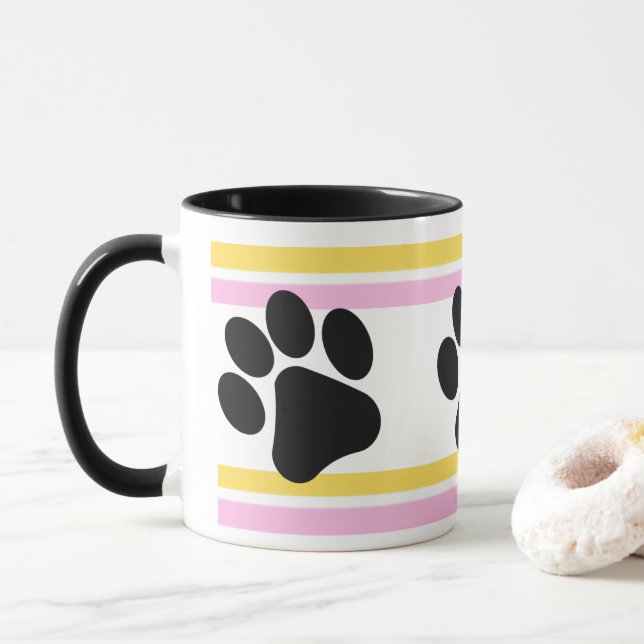 Paws Mug (With Donut)
