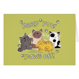 Paws Off! (Cats)