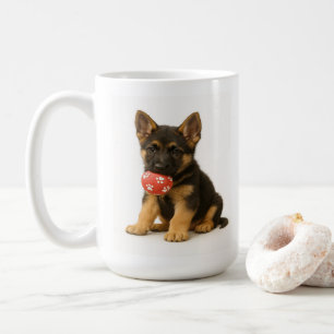 Paws Off My Ball – German Shepherd Pup  Coffee Mug