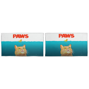 Paws!  pillowcase