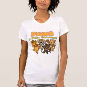 Paws & Piña Coladas – Funny Beach Cats T-Shirt