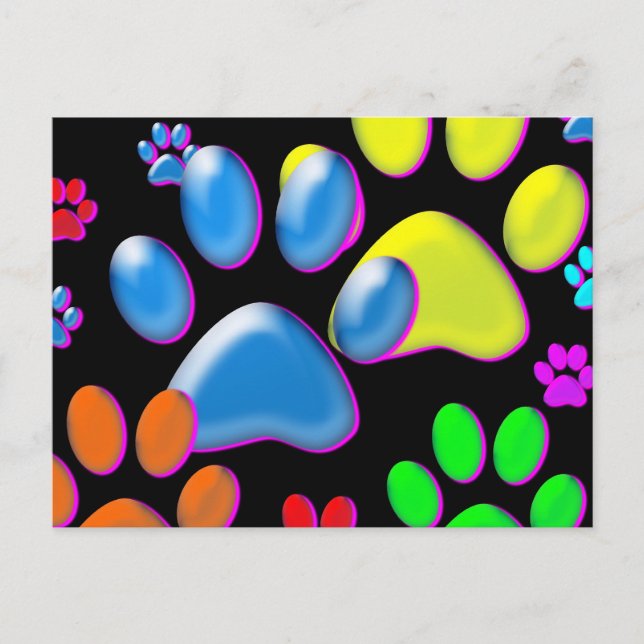 Paws Postcard (Front)