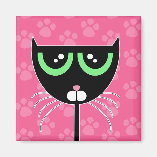 PAWS Rose - Aimant (Devant)